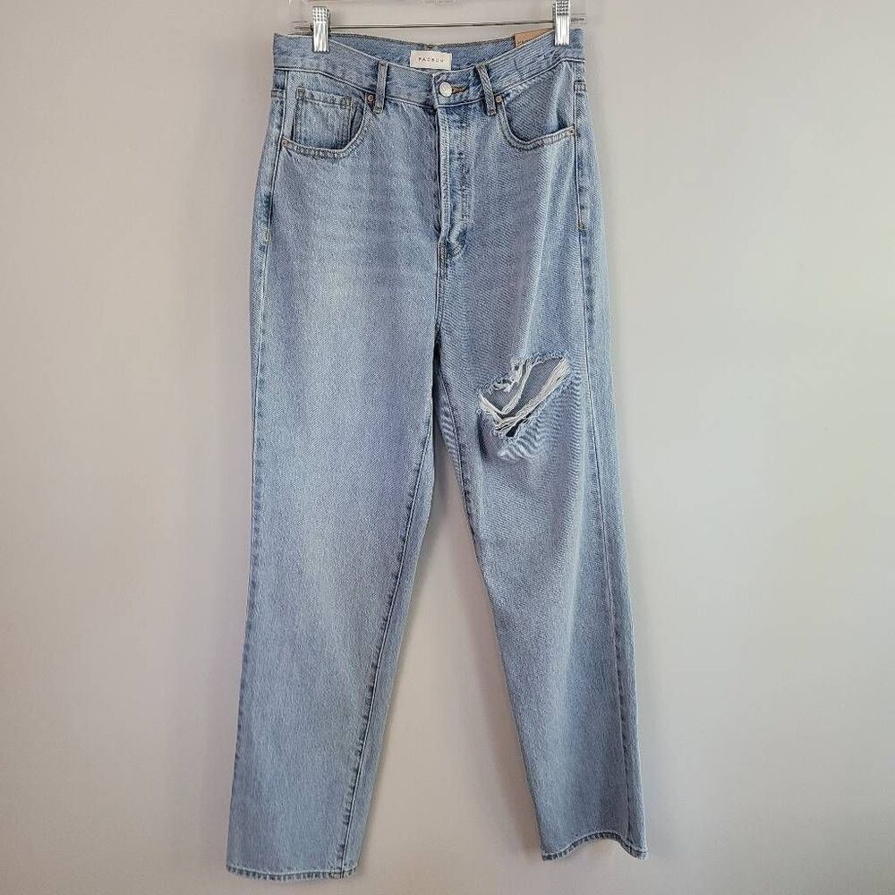 NWT pacsun dad jean size 28 high rise relaxed straight leg streetwear skater den